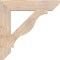 Ekena Millwork Funston Slat Smooth Bracket, Douglas Fir, 5 1/2"W x 32"D x 32"H BKT06X32X32FST06SDF - alternate 2